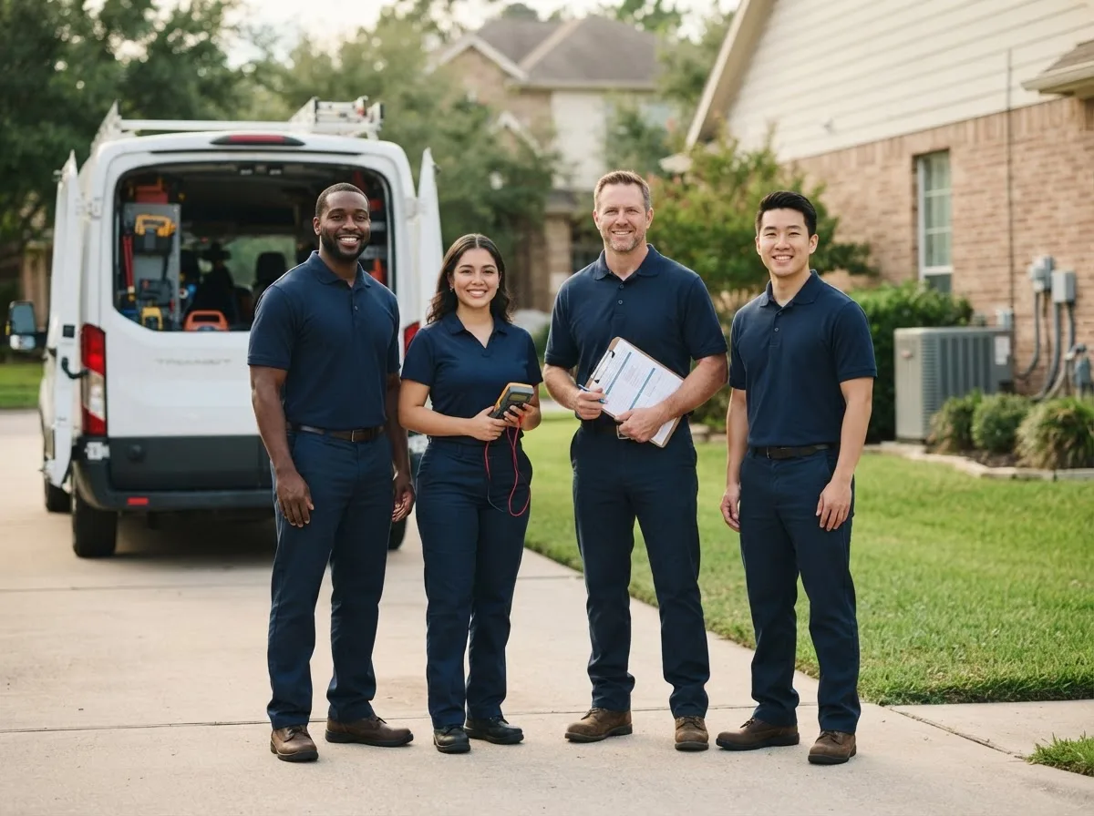 Certified HVAC technician near Mumford, TX